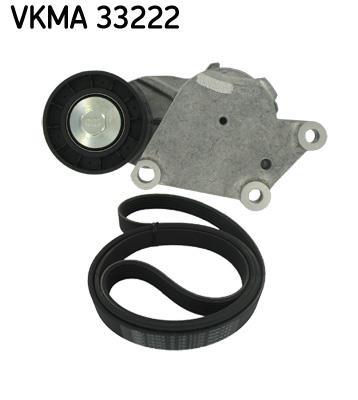Kit de courroie d'accessoire (Courroie d’alternateur) SKF ref. VKMA 33222